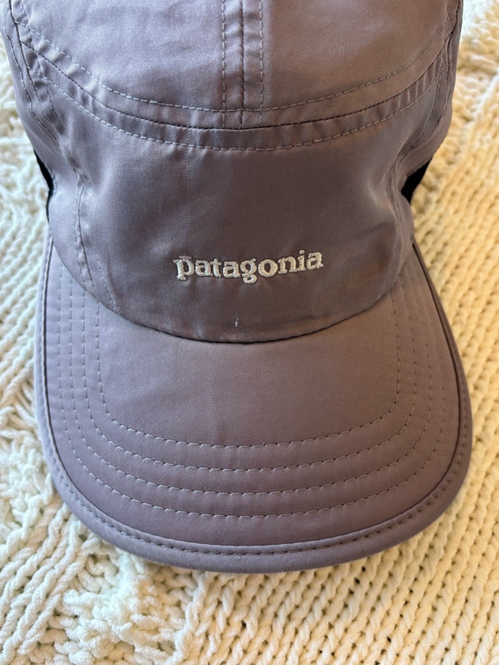 Patagonia Taupe Nylon Five-Panel Cap - Picture 2 of 4